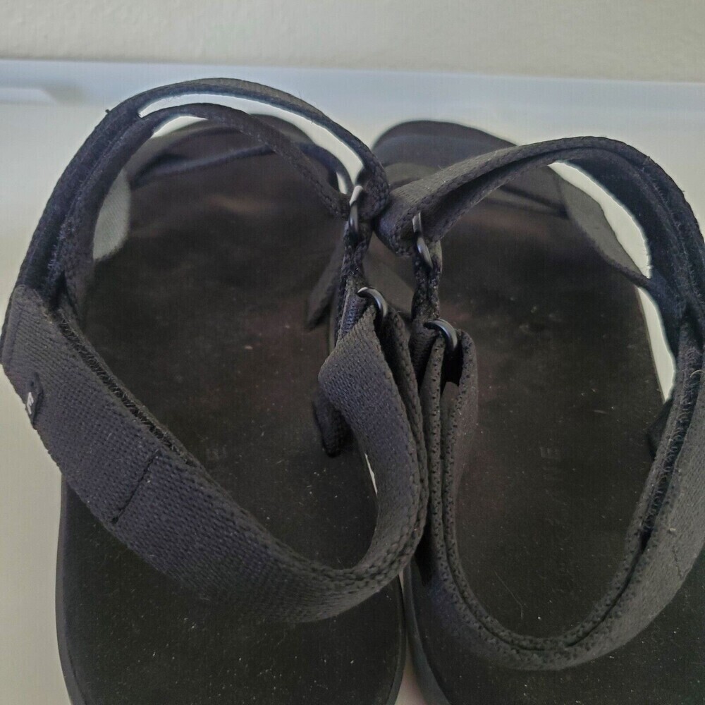 Everlane Women's The ReNew Sport Sandals Black Size 10 100% Recycled Material - Picture 10 of 12